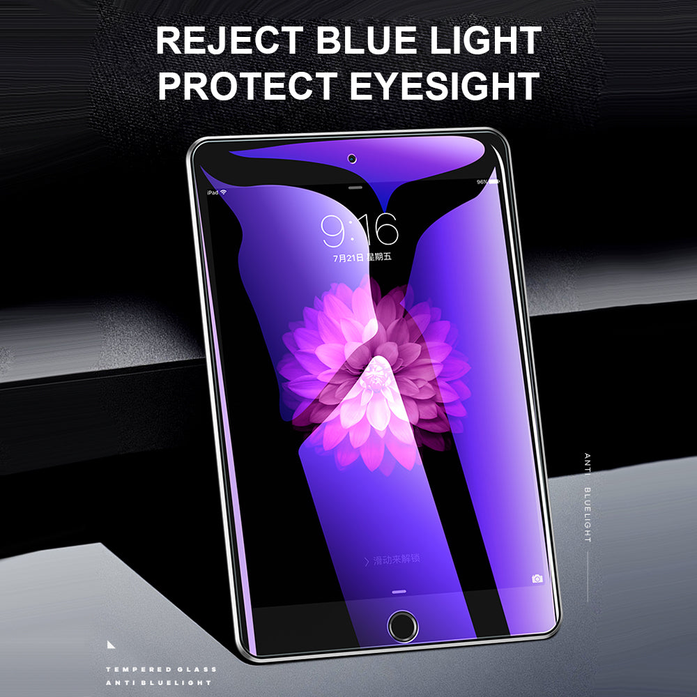 Lito Classic Anti Blue Light Screen Protector for Apple iPad Air 11 (2026) / Air 11 (2025), Tempered Glass, Full Glue, 2.5D