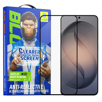 Folia ochronna do ekranu Blueo Anti-Reflective HD dla Samsung Galaxy S26 S942, Hartowane szkło, Pełne klejenie, Czarna