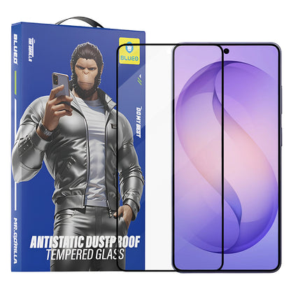 Folia ochronna Blueo Anti-Static HD na ekran dla Samsung Galaxy S26 Ultra S948, Szkło Hartowane, Pełne Klejenie, Czarna