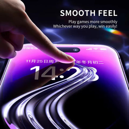 Folia ochronna Blueo Anti-Static HD na ekran dla Samsung Galaxy S26 Ultra S948, Szkło Hartowane, Pełne Klejenie, Czarna