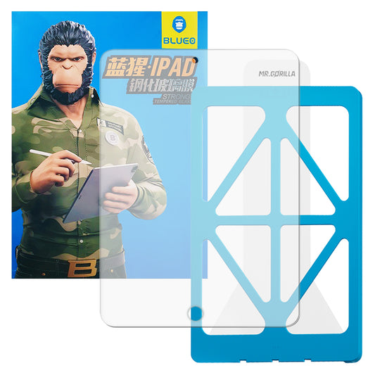 Folia ochronna na ekran Blueo HD Applicator Pro do Apple iPad 10.2 (2021) / 10.2 (2020) / 10.2 (2019), szkło hartowane, pełna warstwa kleju