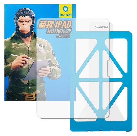 Folia ochronna na ekran Blueo HD Applicator Pro do Apple iPad Pro 13 (2024), szkło hartowane, pełna warstwa kleju