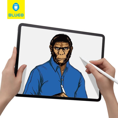 Folia ochronna na ekran Blueo Special Writing dla Apple iPad Pro 12.9 (2022) / Pro 12.9 (2021) / Pro 12.9 (2020), Plastikowa