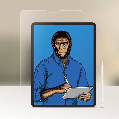 Folia ochronna na ekran Blueo Special Writing dla Apple iPad Pro 12.9 (2022) / Pro 12.9 (2021) / Pro 12.9 (2020), Plastikowa