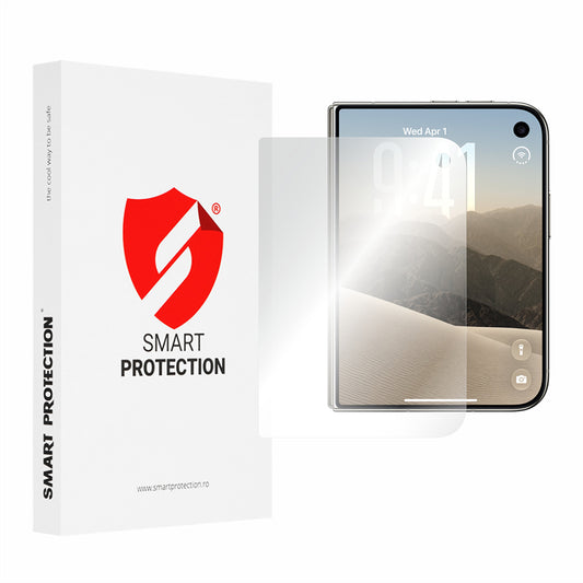 Folia ochronna na ekran zewnętrzny Smart Protection Premium Classic do Apple iPhone Duo, plastik, zestaw 2 sztuki