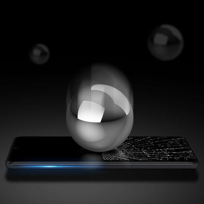 DUX DUCIS Screen Protector for Samsung Galaxy A35 5G A356, Tempered Glass, Edge Glue, Black