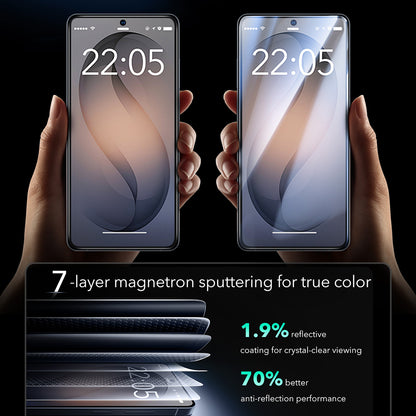 Folia ochronna ESR Armorite na ekran dla Samsung Galaxy S26 Ultra, Szkło Hartowane, Pełne Klejenie, Zestaw 2 sztuki