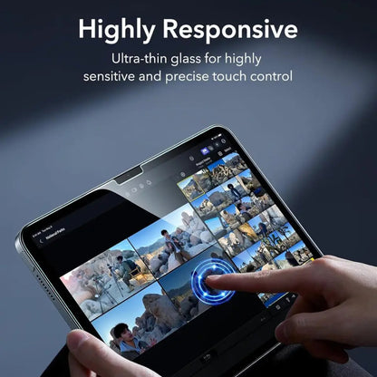 ESR Armorite UltraFit Screen Protector for Apple iPad (2025) / (2022), Tempered Glass, Full Glue, Set of 2 Pieces