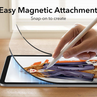 Folia ochronna ESR Paper Feel Magnetic do Apple iPad (2025) / (2022), Plastikowa