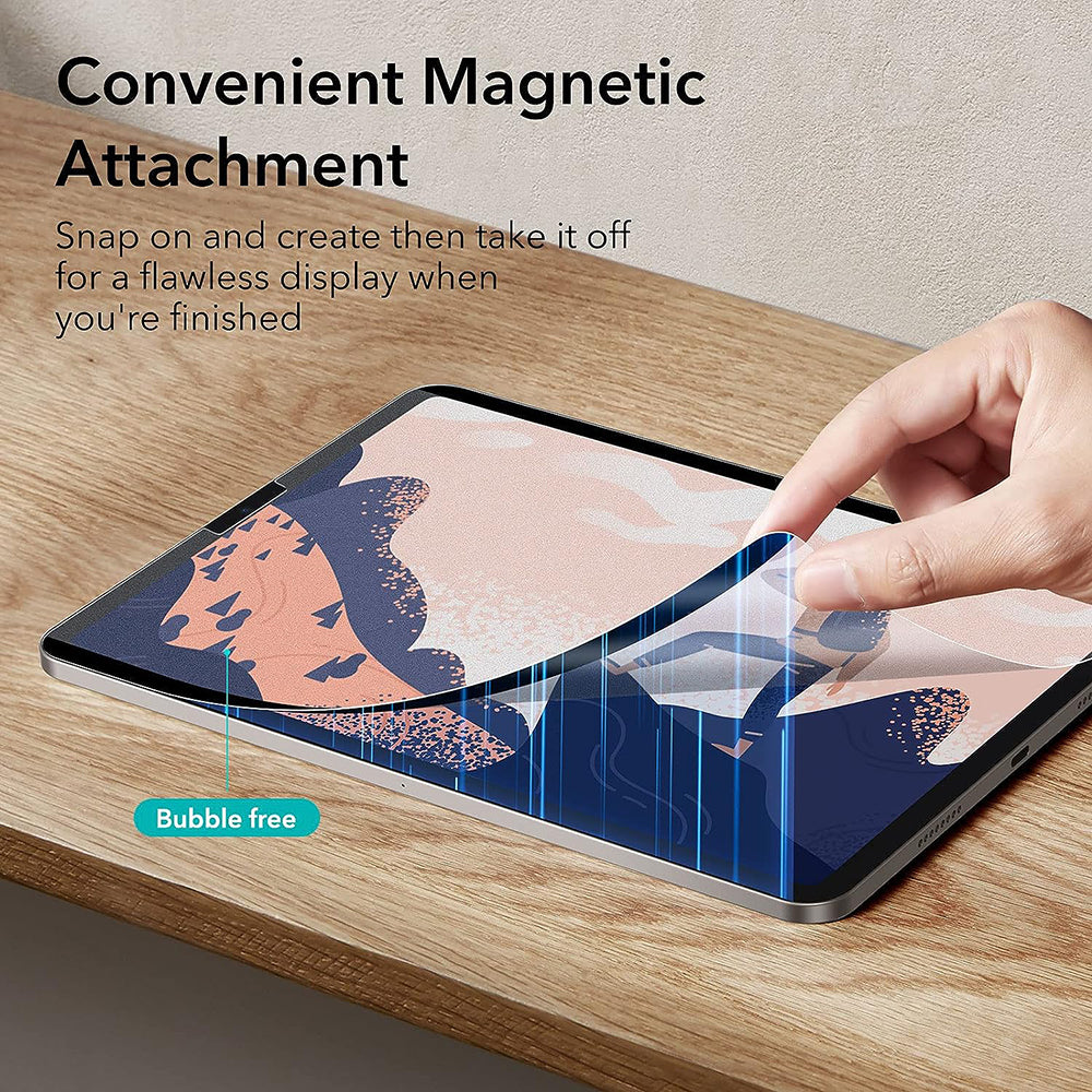 Folia ochronna na ekran ESR Paper Feel Magnetic do Apple iPad Air 11 (2026) / Air 11 (2025), plastik