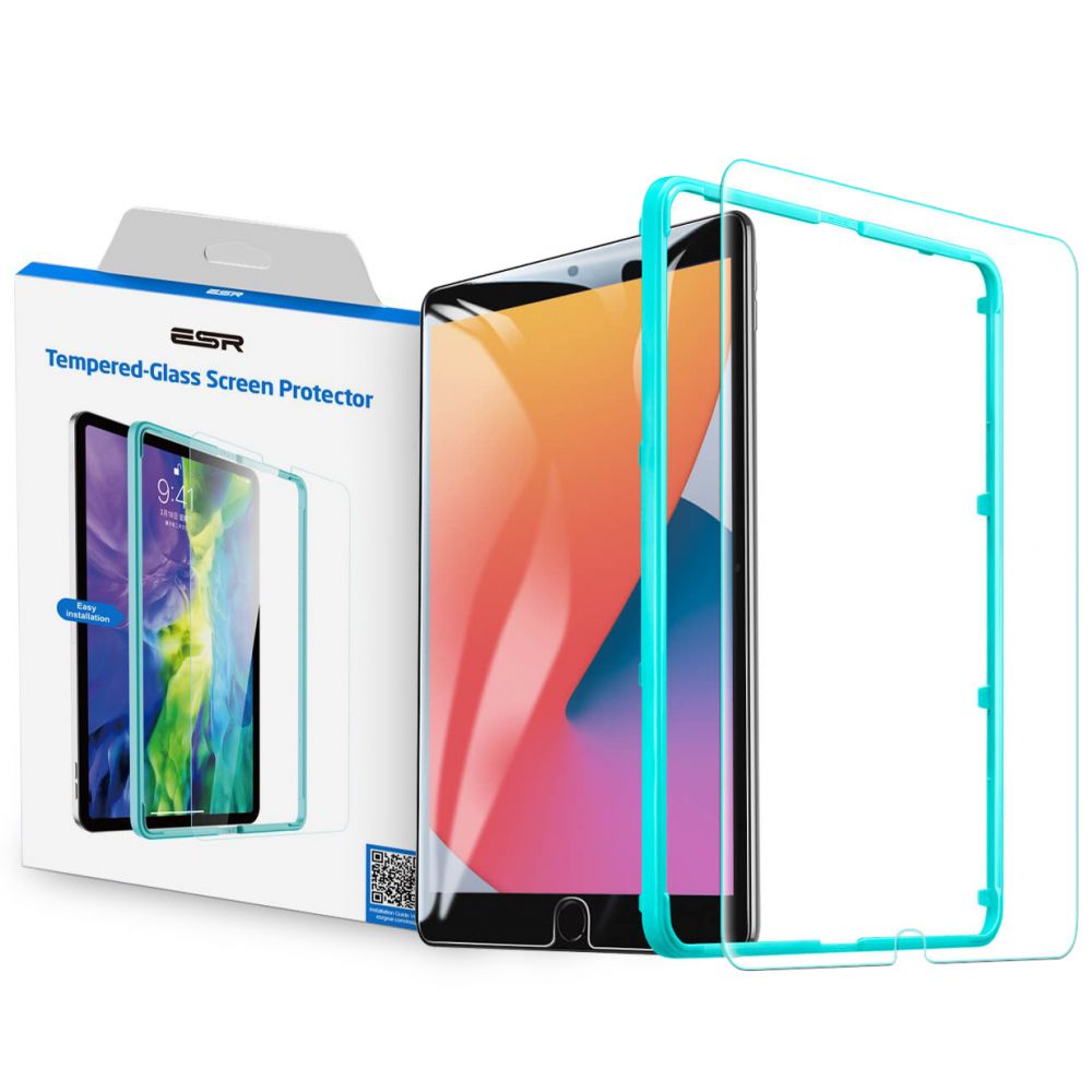 Folia ochronna ESR na ekran dla Apple iPad Pro 11 (2024), Hartowane szkło, Pełne klejenie