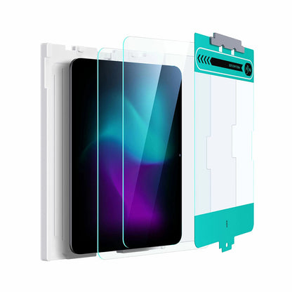 Folia ochronna ESR na ekran dla Apple iPad Pro 11 (2024), Szkło Hartowane, Pełne Klejenie, Zestaw 2 sztuki