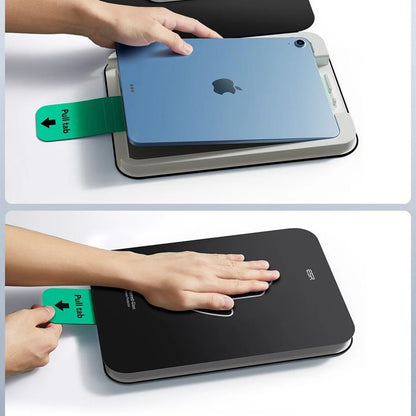 Folia ochronna ESR UltraFit na ekran dla Apple iPad (2025) / (2022), Hartowane szkło, Pełne klejenie, Zestaw 2 sztuki