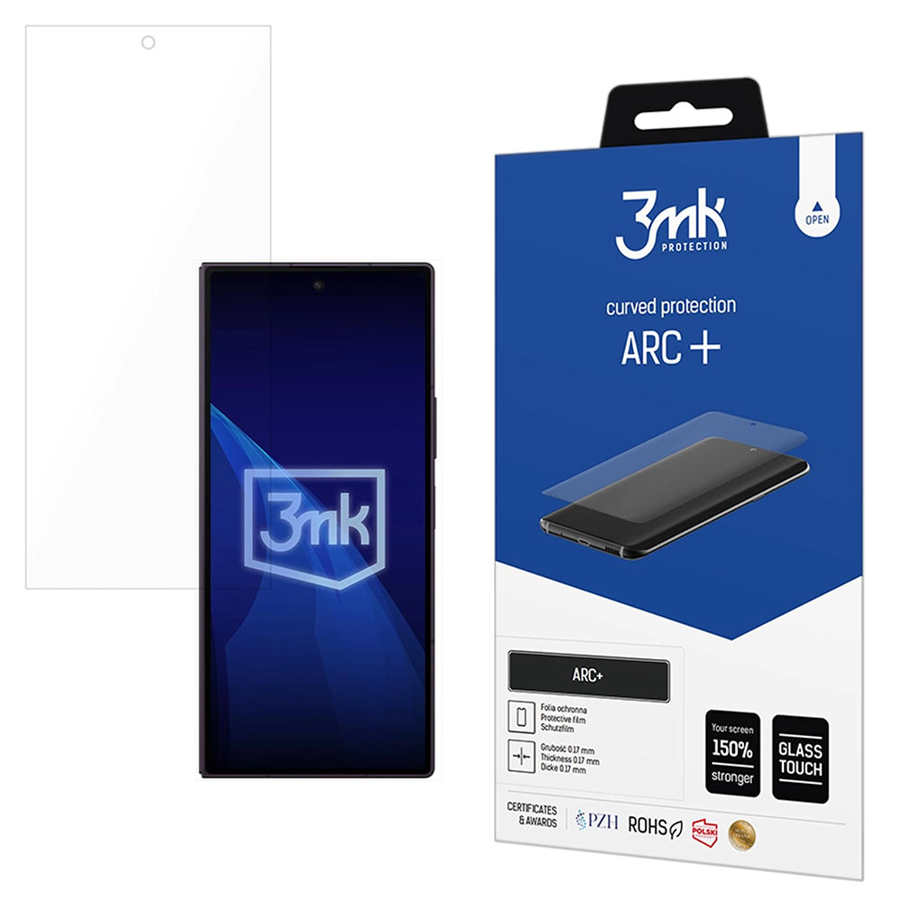 Folia ochronna na ekran zewnętrzny 3MK ARC+ do Samsung Galaxy Z Fold8 Ultra F976, plastikowa