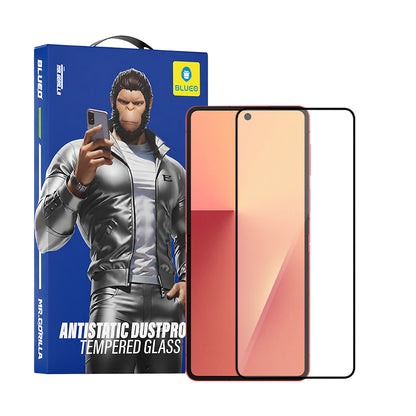 Folia ochronna na ekran zewnętrzny Blueo HD do Samsung Galaxy Z Flip8 F776 / Z Flip7 F766, szkło hartowane, pełna klej, 2.5D, czarna