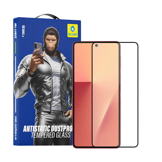 Folia ochronna na ekran zewnętrzny Blueo HD do Samsung Galaxy Z Flip8 F776 / Z Flip7 F766, szkło hartowane, pełna klej, 2.5D, czarna