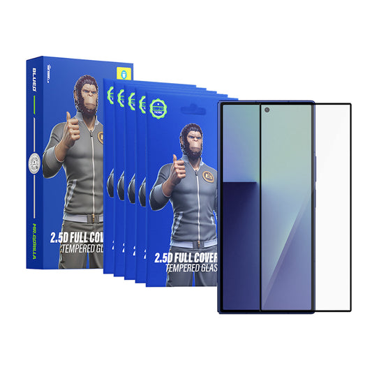 Folia ochronna na ekran zewnętrzny Blueo HD do Samsung Galaxy Z Fold8 Ultra F971, szkło hartowane, pełna klej, 2.5D, zestaw 5 sztuk, czarna