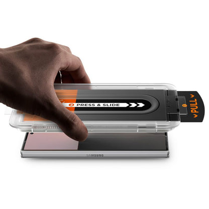 Folia ochronna na ekran zewnętrzny Privacy Spigen GlastR EZ FIT Pro HD do Samsung Galaxy Z Fold8 Ultra F976, szkło hartowane, pełna klej, zestaw 2 sztuki