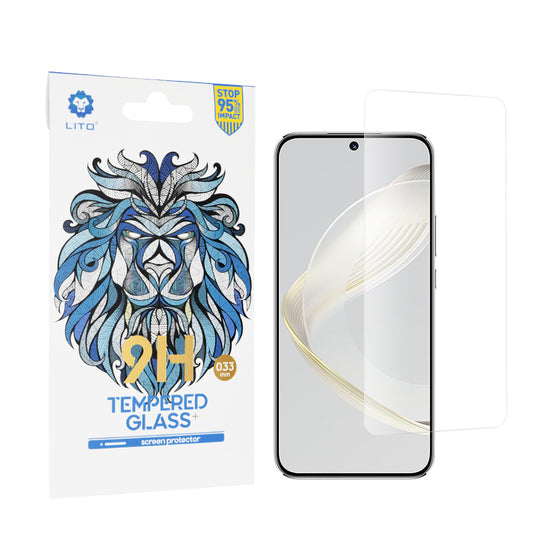 Folia ochronna na ekran Lito Classic do Huawei nova 12s / nova 11, szkło hartowane, pełna klej, 2.5D
