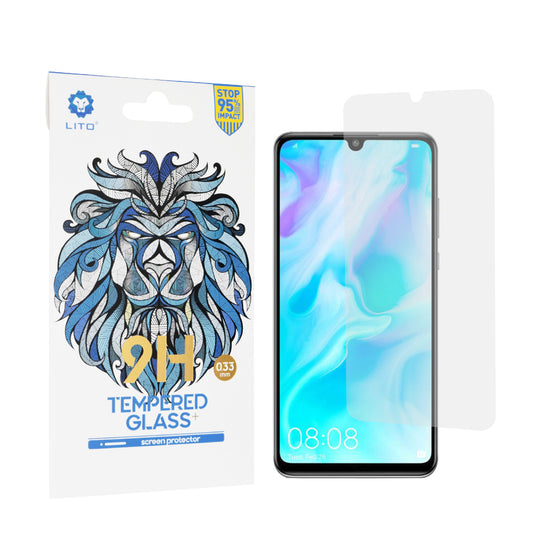 Folia ochronna na ekran Lito Classic do Huawei P30 lite New Edition / P30 lite, szkło hartowane, pełna klej, 2.5D