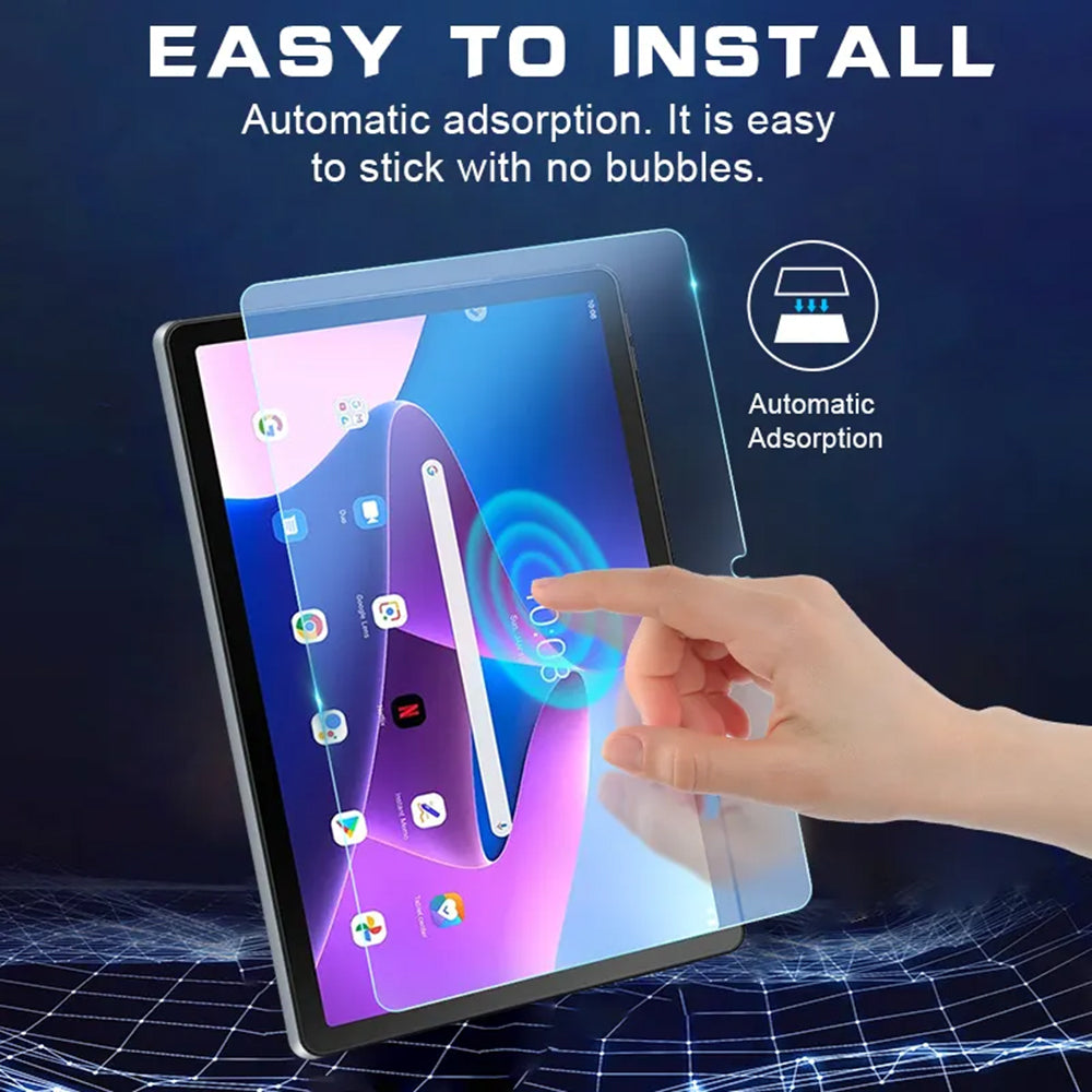 Folia ochronna na ekran Lito Classic do Lenovo Tab M10 Plus (3. generacja), szkło hartowane, pełna klej, 2.5D
