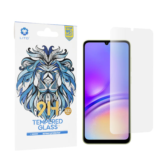 Folia ochronna na ekran Lito Classic do Samsung Galaxy A05s A057 / A05 A055, szkło hartowane, pełna klej, 2.5D