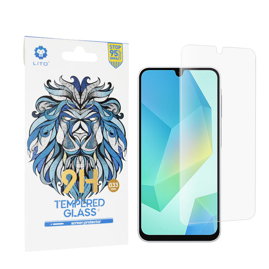 Folia ochronna na ekran Lito Classic do Samsung Galaxy A16 5G A166 / A16 4G A165, szkło hartowane, pełna klej, 2.5D