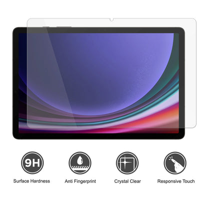 Folia ochronna na ekran Lito Classic do Samsung Galaxy Tab S10+ / Tab S9 FE+ / Tab S9+, szkło hartowane, pełna klej, 2.5D