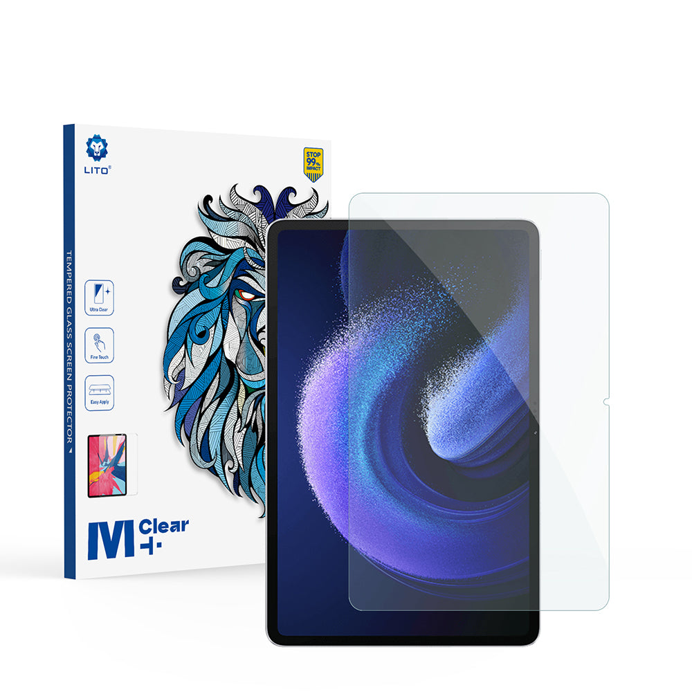 Folia ochronna na ekran Lito Classic do Xiaomi Pad 6 / 6 Pro, szkło hartowane, pełna klejność, 2.5D