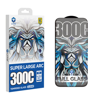 Folia ochronna na ekran Lito D+ Max 300C do Apple iPhone 14 Pro, szkło hartowane, pełna klejność