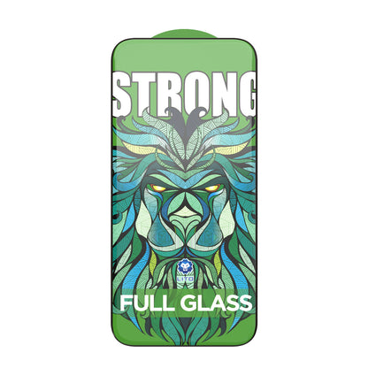 Folia ochronna na ekran zewnętrzny Lito D+ Max Strong do Apple iPhone Duo, szkło hartowane, pełna klej, czarna