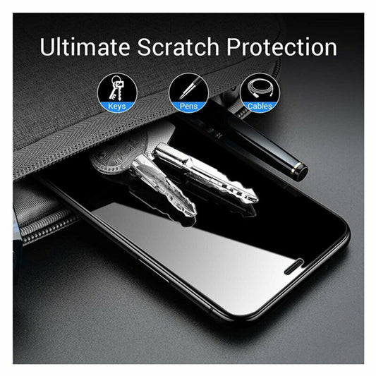 Lito Screen Protector for Apple iPhone 17 Air, Tempered Glass, Full Glue, 2.5D, Black
