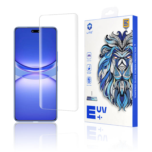 Folia ochronna na ekran Lito do Huawei nova 12 Pro, szkło hartowane, klej UV, 3D