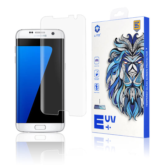 Folia ochronna na ekran Lito do Samsung Galaxy S7 edge G935, szkło hartowane, klej UV, 3D