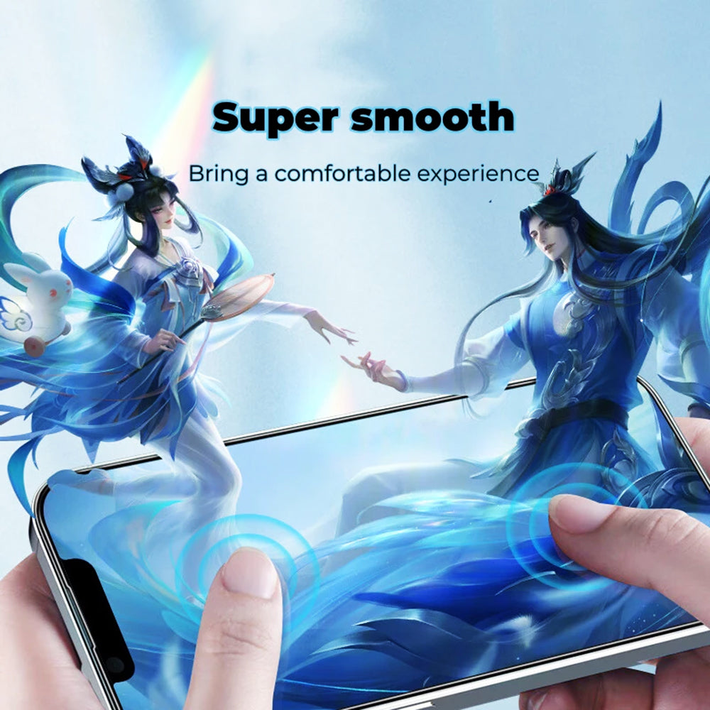 Matowa folia ochronna Anank 5X Reinforced na ekran dla Apple iPhone 17 Air, Hartowane szkło, Pełne klejenie, 2.5D, Czarna