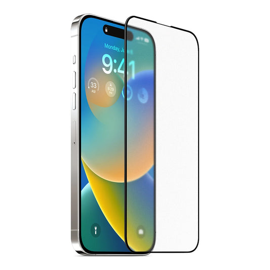 Folia ochronna Anank 5X Reinforced Matte Screen dla Apple iPhone 17 Pro Max, Hartowane szkło, Pełne klejenie, 2.5D, Czarna