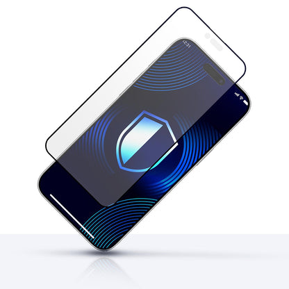 Matte Screen Protector 3MK HardGlass Max for Apple iPhone 17 Air, Tempered Glass, Full Glue, Black