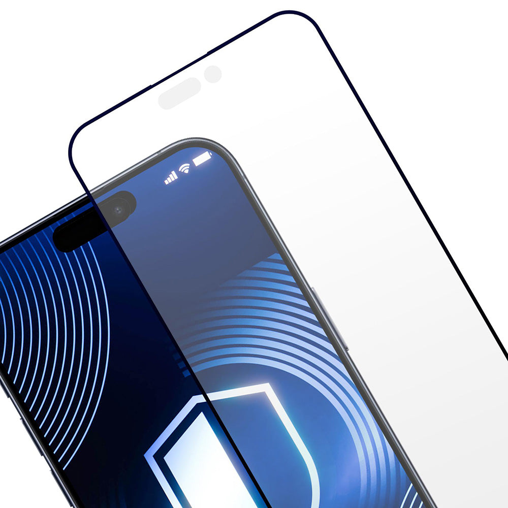 Folia ochronna Matte 3MK HardGlass Max do Apple iPhone 17 Pro Max, Szkło Hartowane, Full Glue, Czarna