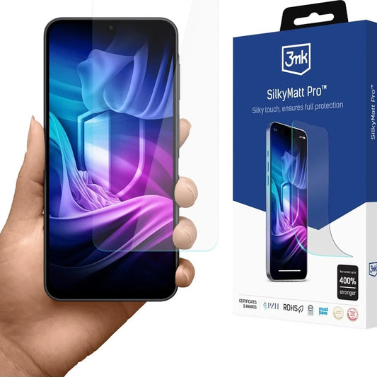 Matowa folia ochronna ekranu 3MK Silky Pro do Samsung Galaxy A17 4G / A17 5G / A16 5G A166 / A16 4G A165, plastikowa