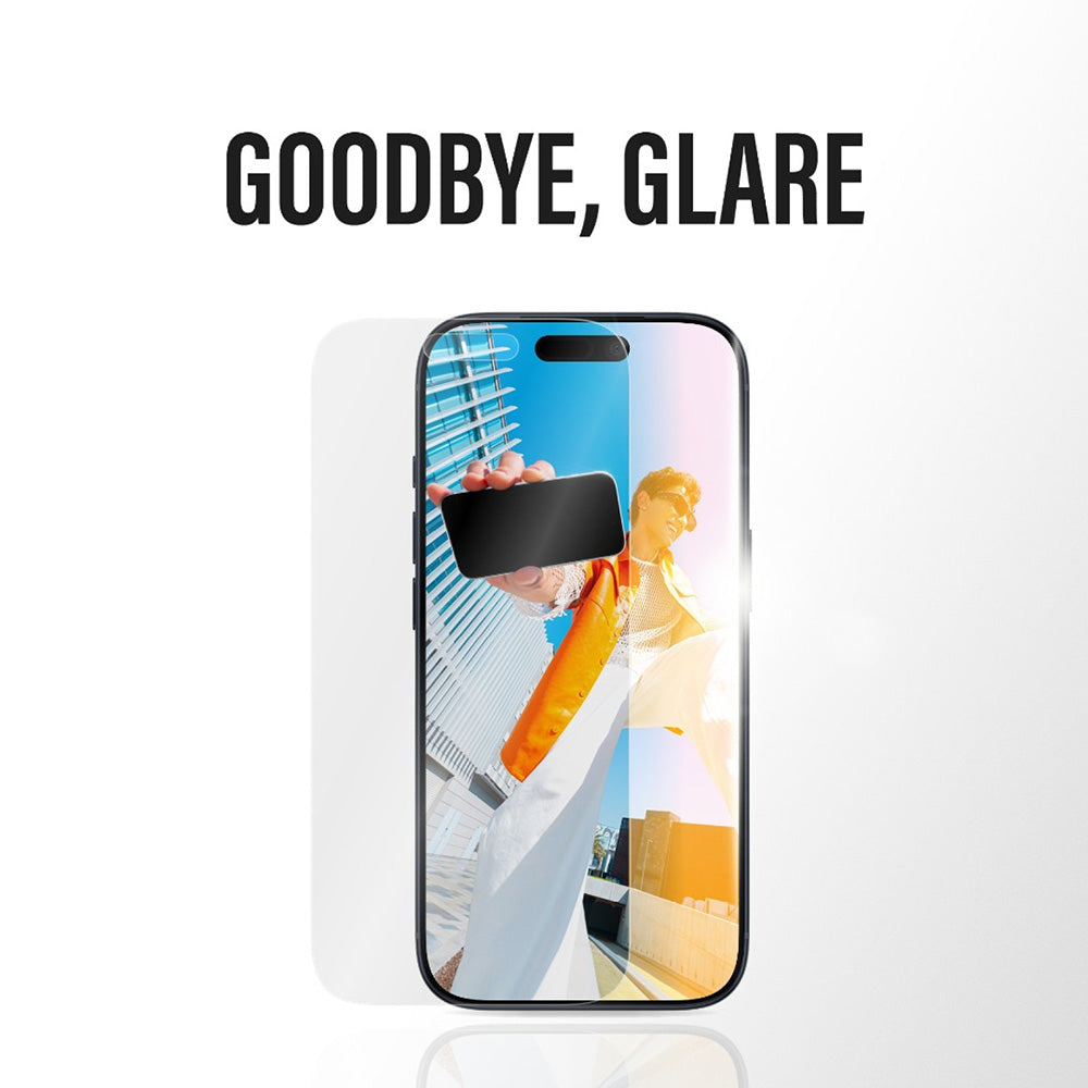 Folia ochronna Matte PanzerGlass Armor EasyAligner do Apple iPhone 17 Pro Max, Szkło Hartowane, Full Glue