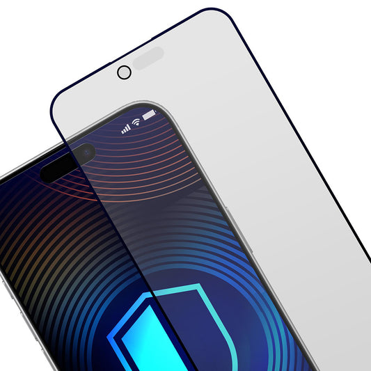 Folia ochronna Matte Privacy 3MK HardGlass Max do Apple iPhone 17 Air, Hartowane szkło, Full Glue