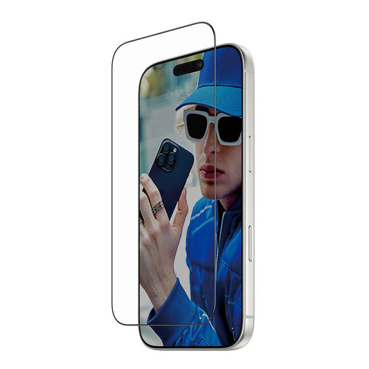 Folia ochronna na ekran PanzerGlass Ultra-Wide Fit Fastfit dla Apple iPhone 17 Pro, Szkło Hartowane, Pełne Klejenie, Czarna