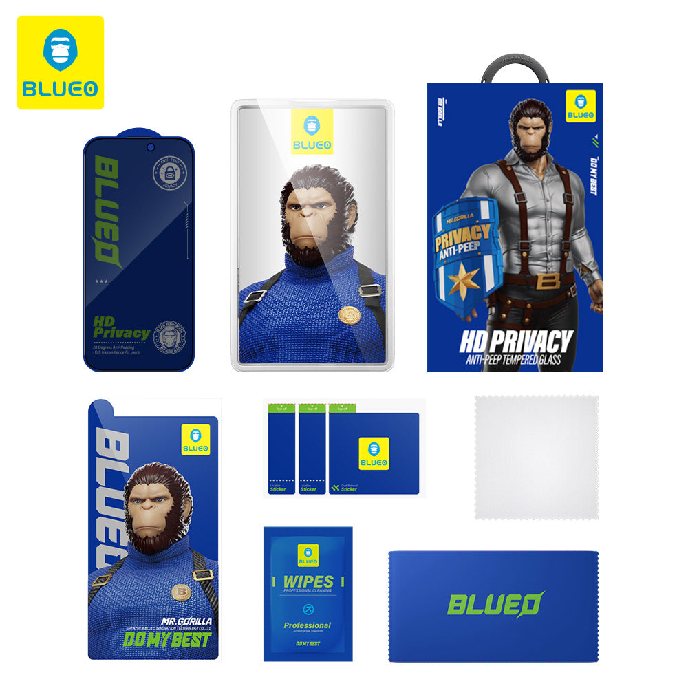 Folia ochronna Ecran Privacy Blueo Anti-Peep dla Samsung Galaxy S26 S942, Szkło Hartowane, Pełne Klejenie
