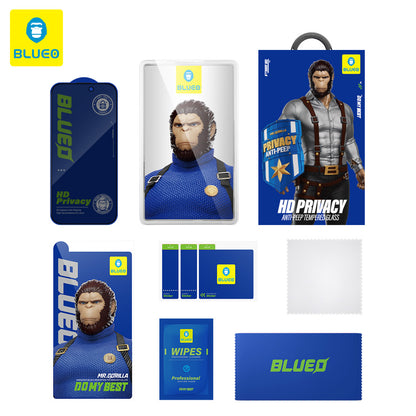 Folia ochronna Ecran Privacy Blueo Anti-Peep dla Samsung Galaxy S26 S942, Szkło Hartowane, Pełne Klejenie