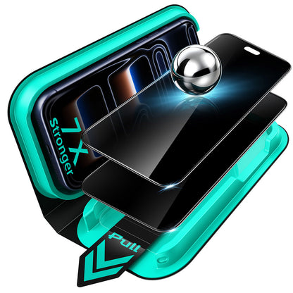 Folia ochronna na ekran Privacy ESR Armorite UltraFit do Apple iPhone 18 Pro, szkło hartowane, pełna warstwa kleju, zestaw 2 sztuki
