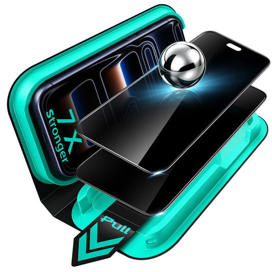 Folia ochronna na ekran Privacy ESR Armorite UltraFit do Apple iPhone 18 Pro, szkło hartowane, pełna warstwa kleju, zestaw 2 sztuki