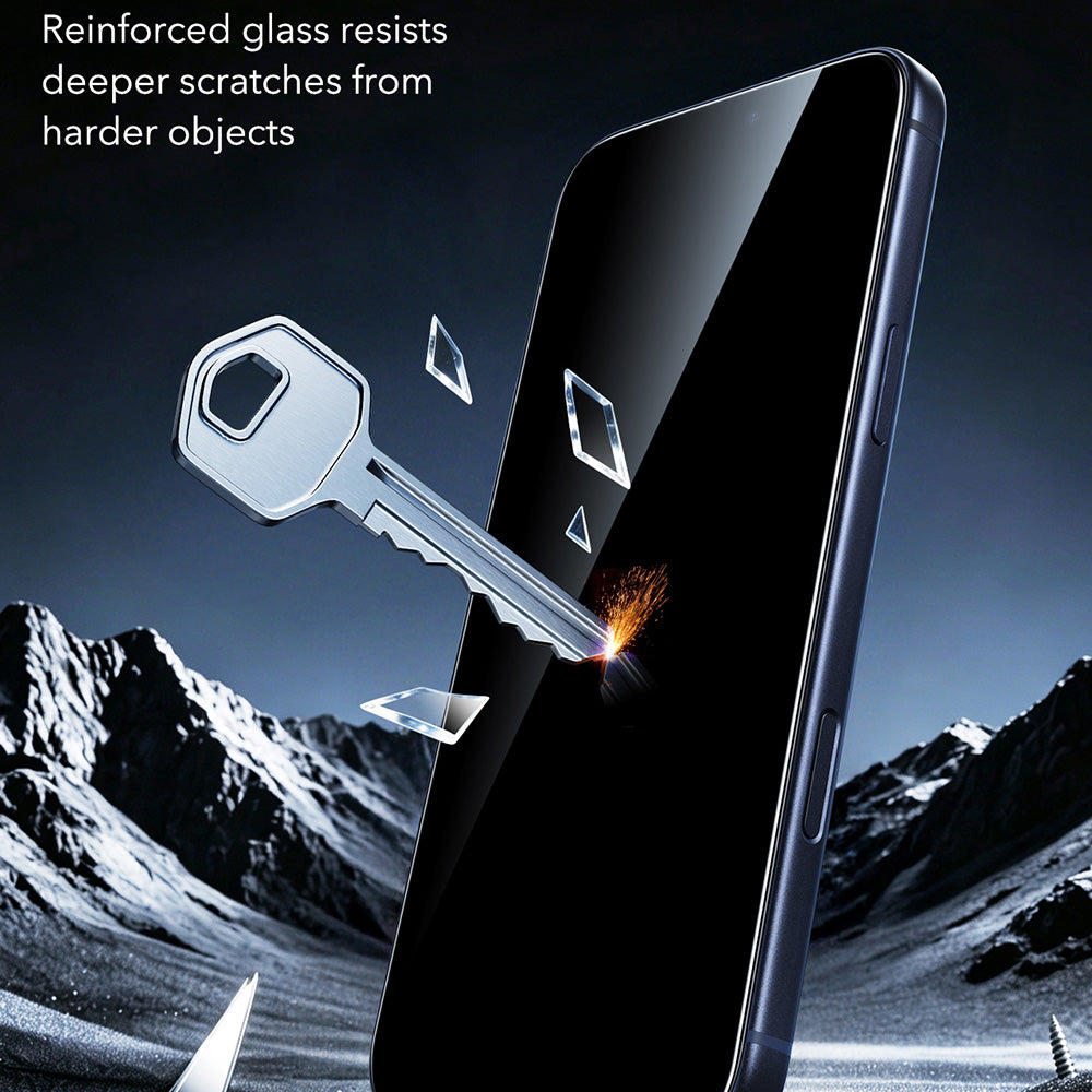 Folia ochronna na ekran Privacy ESR Armorite UltraFit do Apple iPhone 18 Pro, szkło hartowane, pełna warstwa kleju, zestaw 2 sztuki