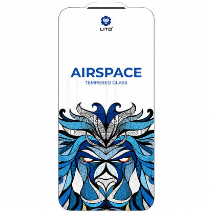 Folia ochronna na ekran Lito Airspace Border do Apple iPhone 18 Pro Max / 17 Pro Max, szkło hartowane, pełna klejność