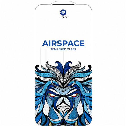 Folia ochronna na ekran Lito Airspace Border do Apple iPhone 18 Pro Max / 17 Pro Max, szkło hartowane, pełna klejność