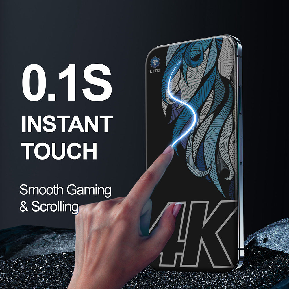 Folia ochronna Privacy Screen Lito D+ Max 4K dla Apple iPhone 17 Pro Max, Hartowane szkło, Pełne klejenie
